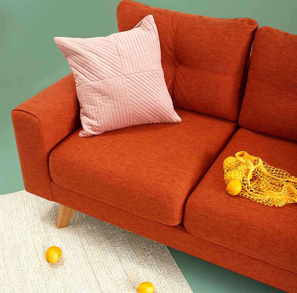 Red armchair red armchair